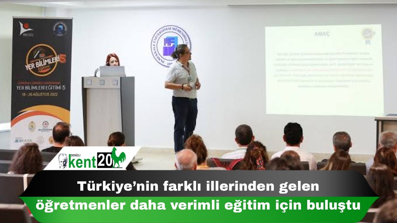 Türkiye’nin farklı illerinden gelen öğretmenler daha verimli eğitim için buluştu