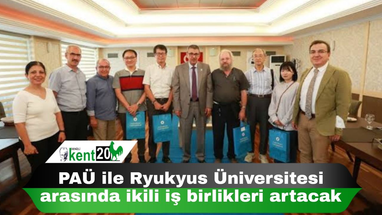 PAÜ ile Ryukyus Üniversitesi arasında ikili iş birlikleri artacak