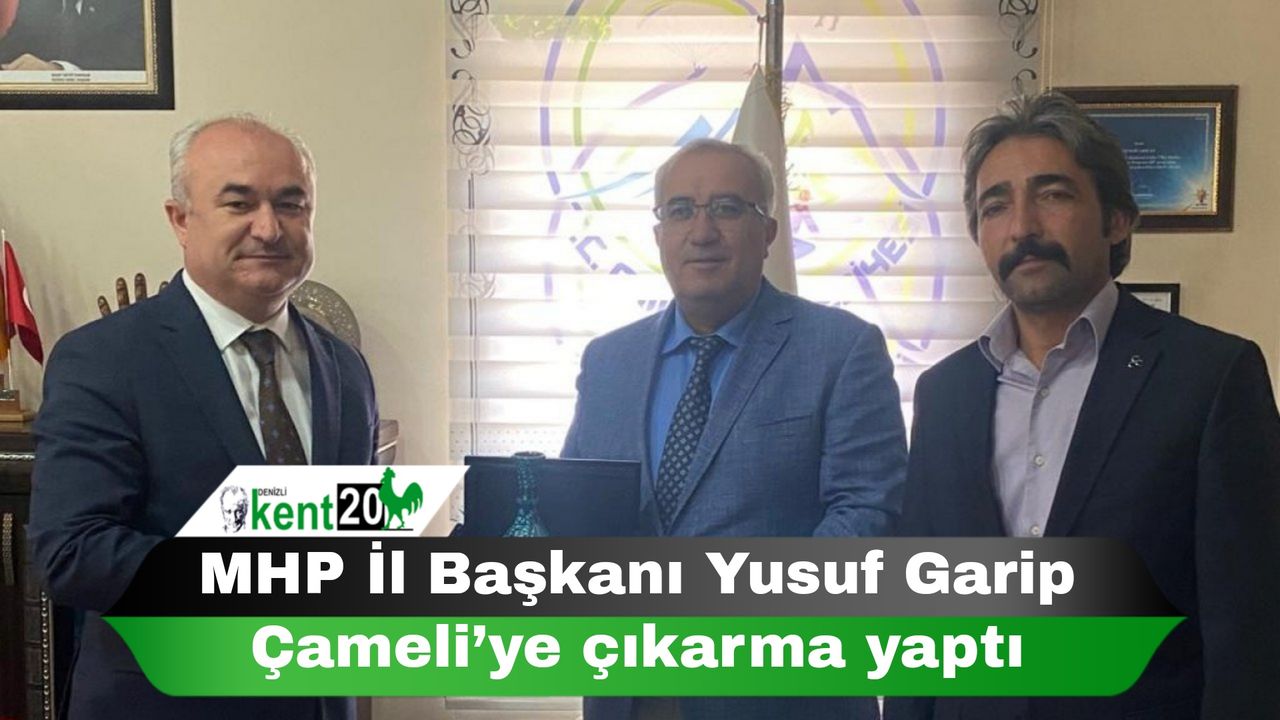 MHP İl Başkanı Yusuf Garip Çameli’ye çıkarma yaptı