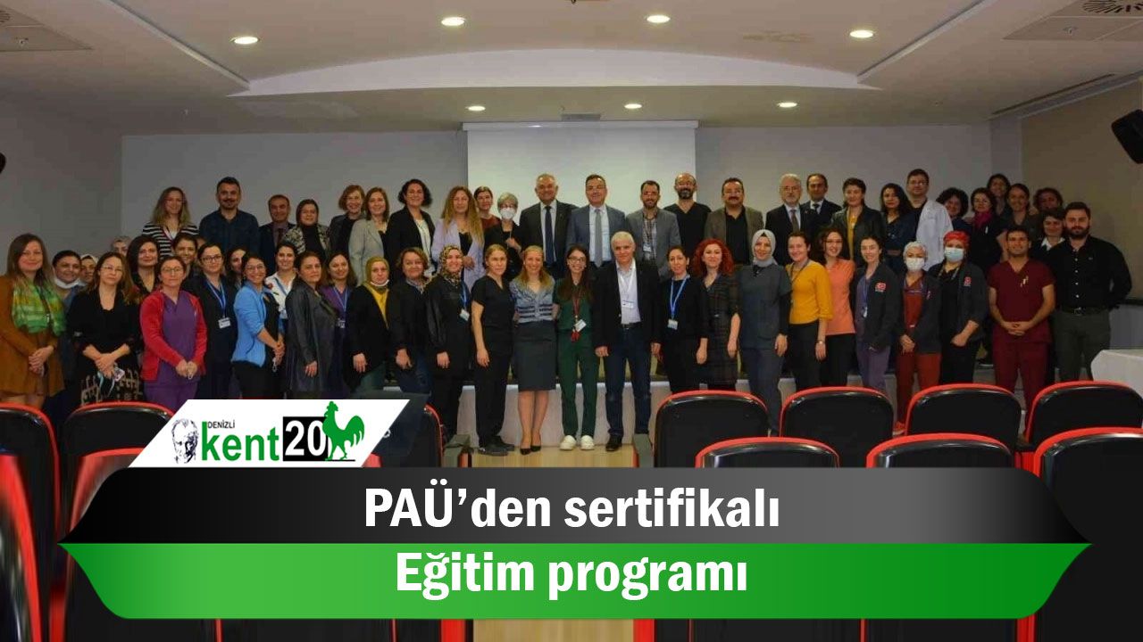 PAÜ’den sertifikalı eğitim programı