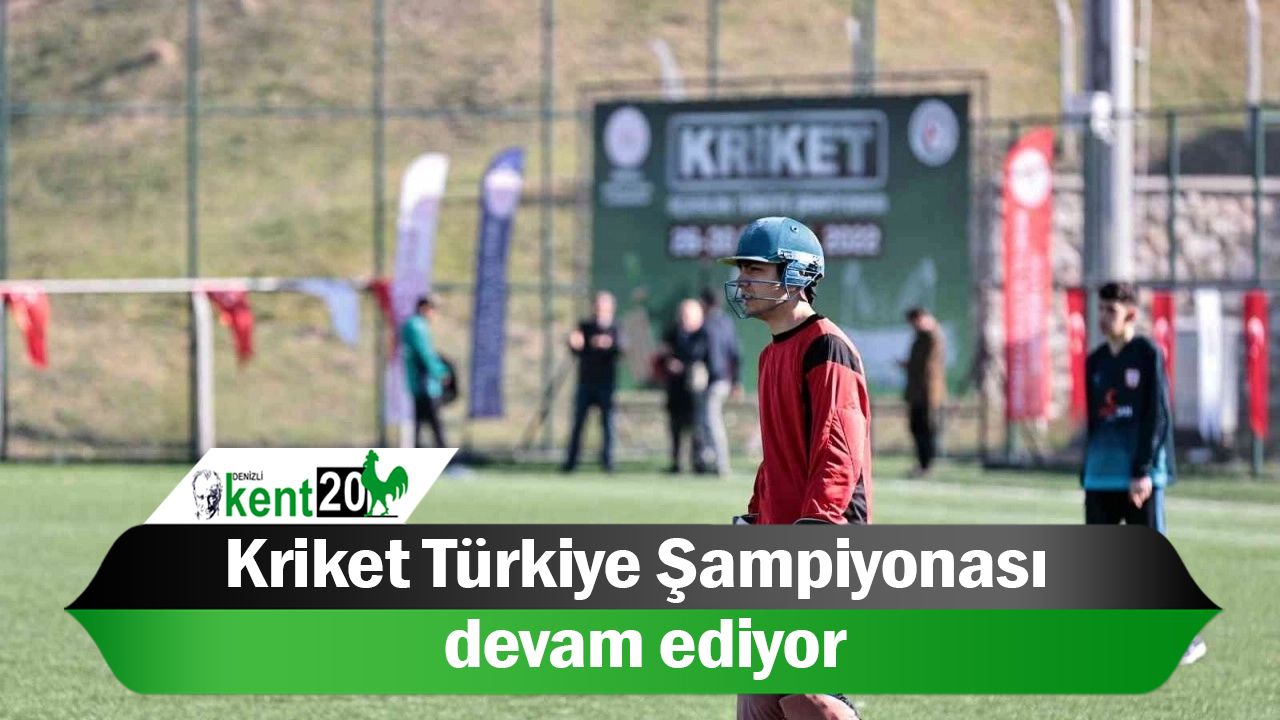 Kriket Türkiye Şampiyonası devam ediyor