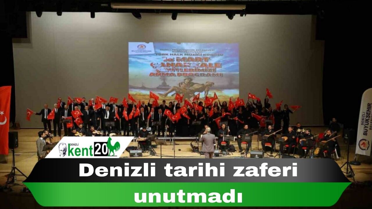 Denizli tarihi zaferi unutmadı