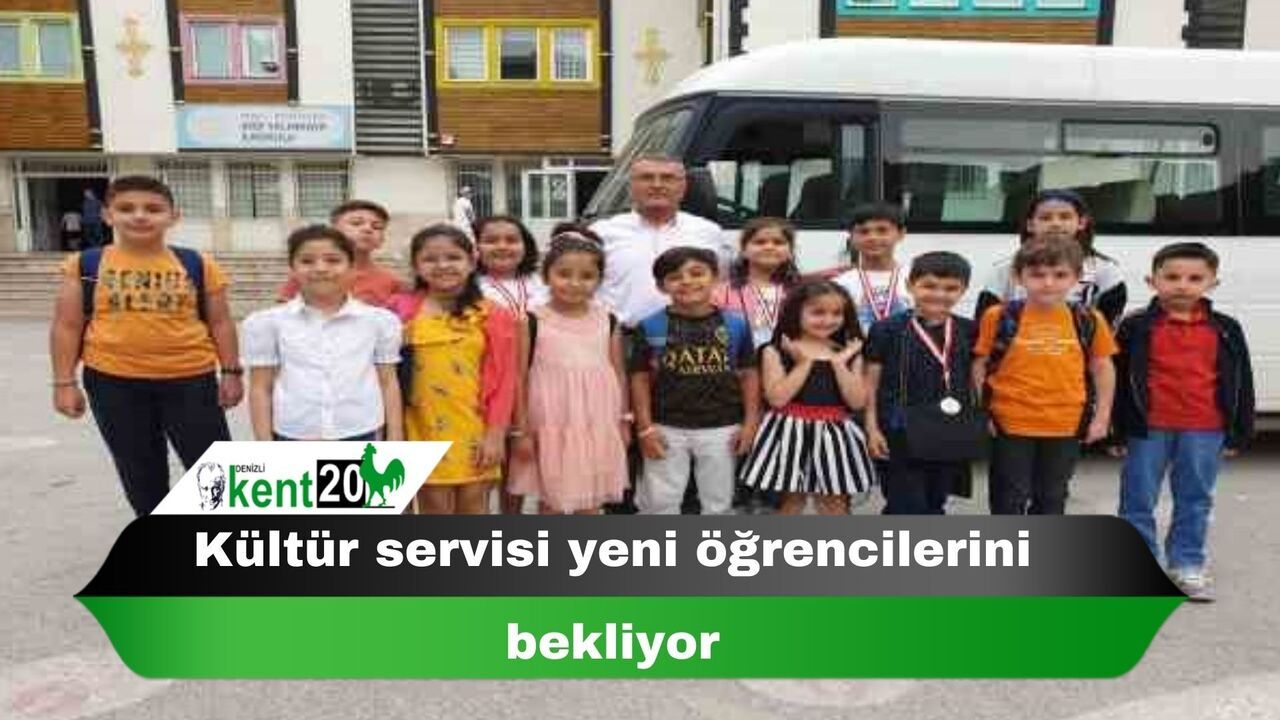 Kültür servisi yeni öğrencilerini bekliyor