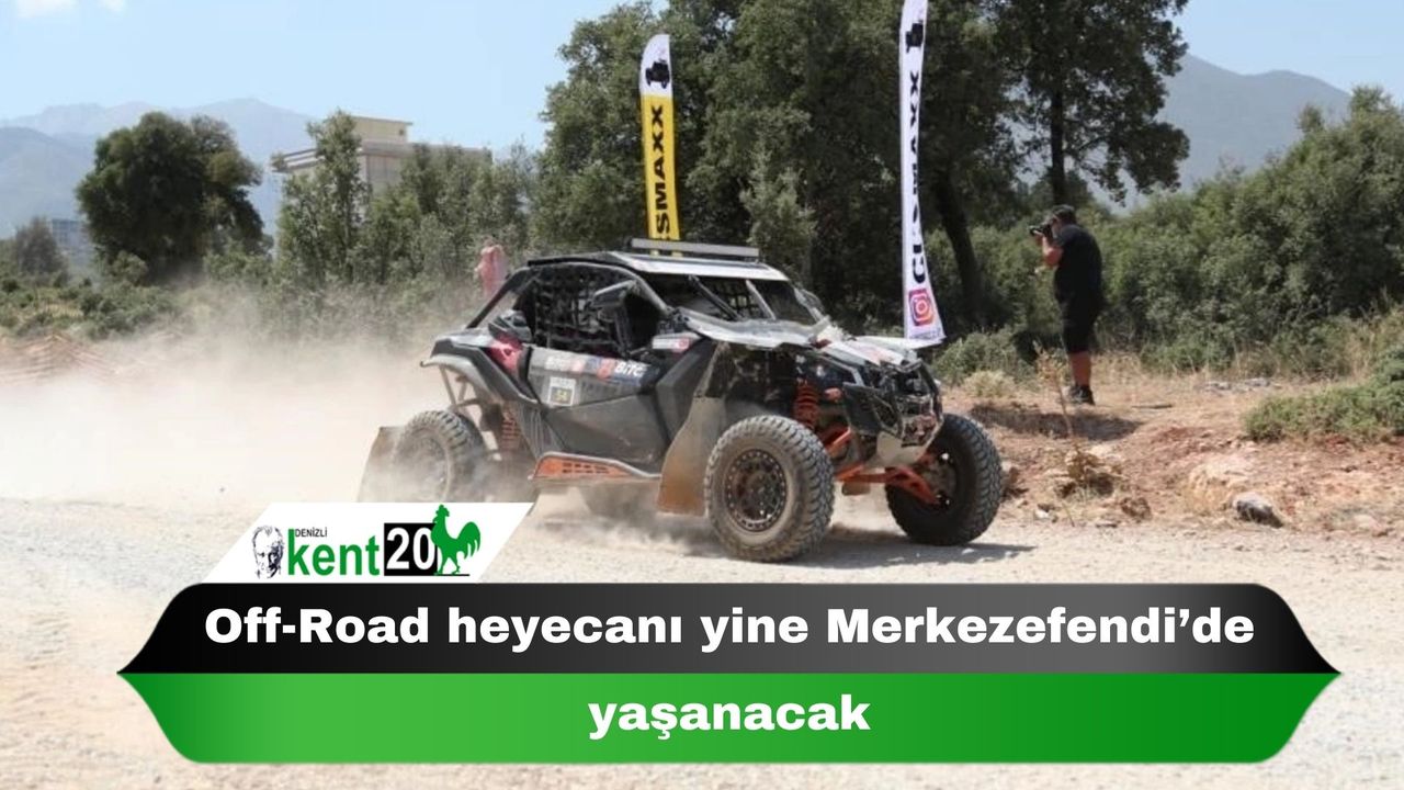 Off-Road heyecanı yine Merkezefendi’de yaşanacak