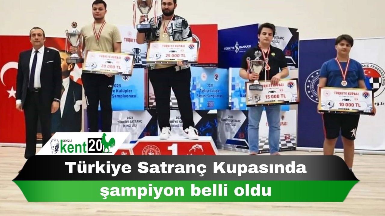 Türkiye Satranç Kupasında şampiyon belli oldu