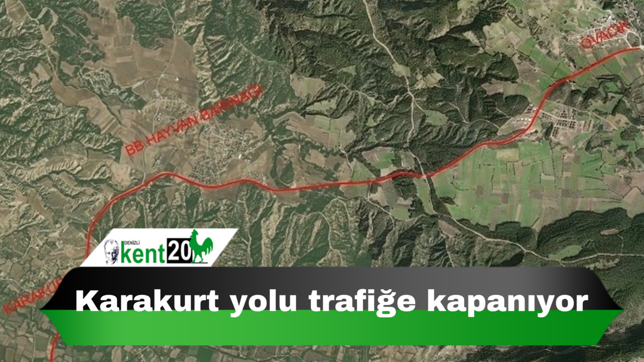 Karakurt yolu trafiğe kapanıyor