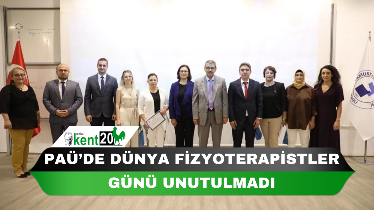 PAÜ’de Dünya Fizyoterapistler Günü unutulmadı