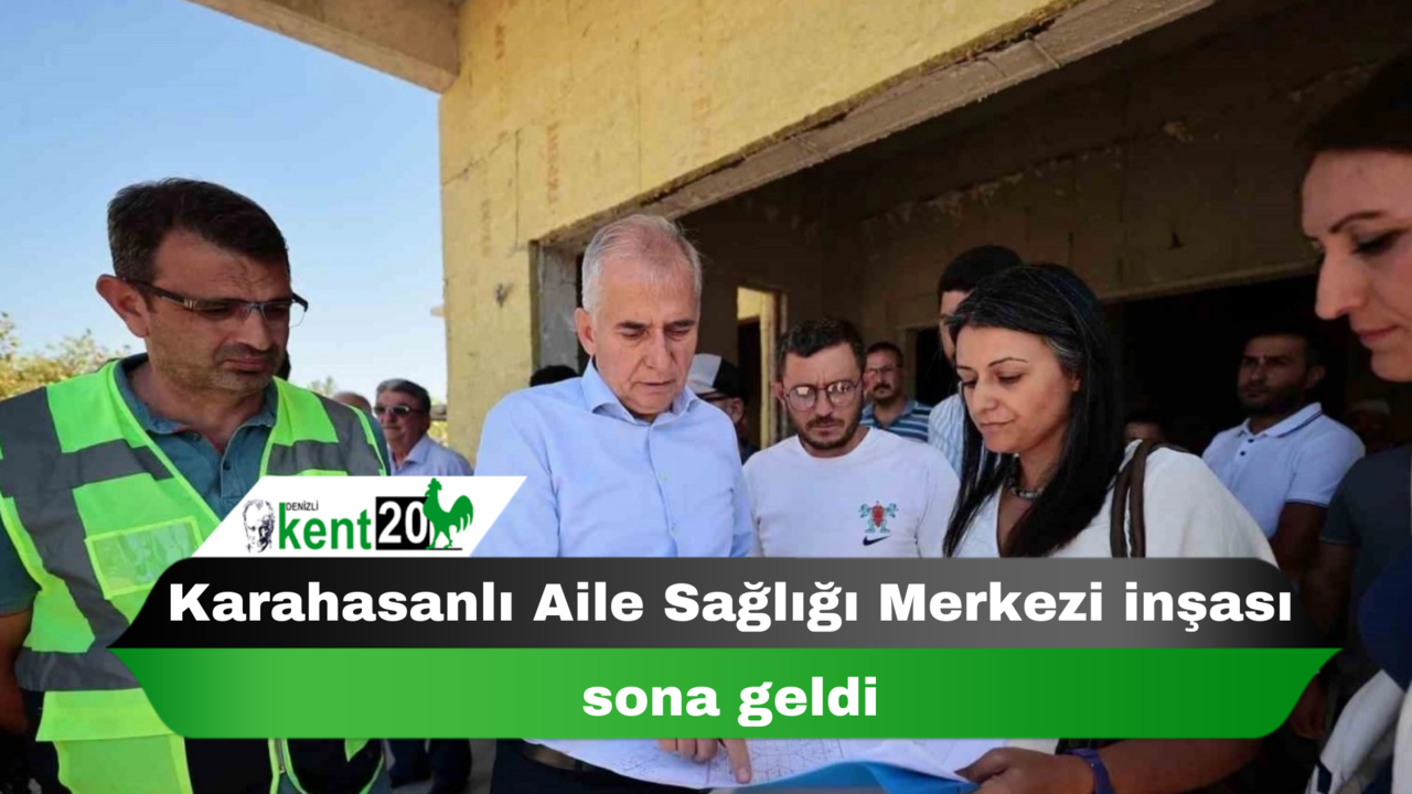 Karahasanlı Aile Sağlığı Merkezi inşası sona geldi