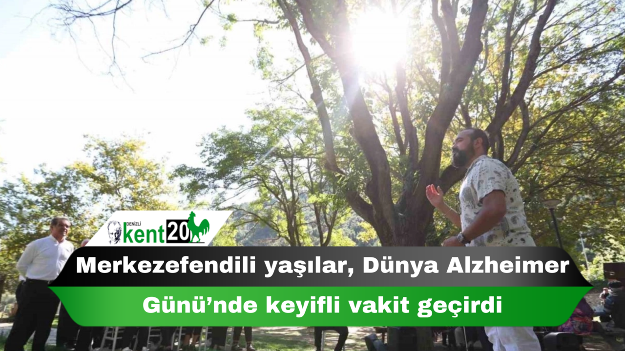 Merkezefendili yaşılar, Dünya Alzheimer Günü’nde keyifli vakit geçirdi