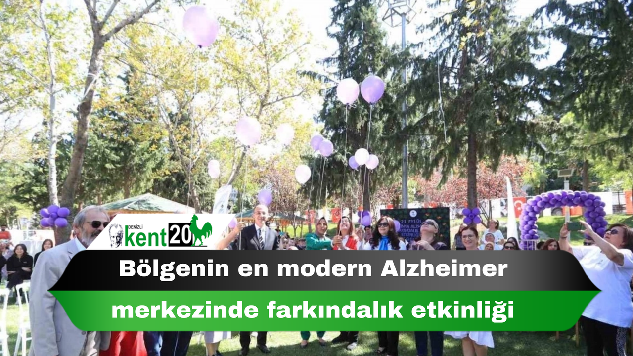 Bölgenin en modern Alzheimer merkezinde farkındalık etkinliği