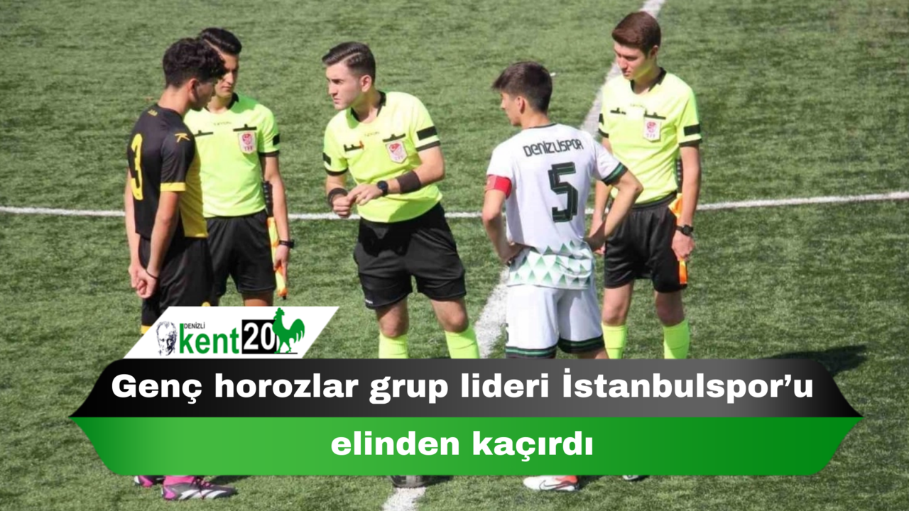 Genç horozlar grup lideri İstanbulspor’u elinden kaçırdı