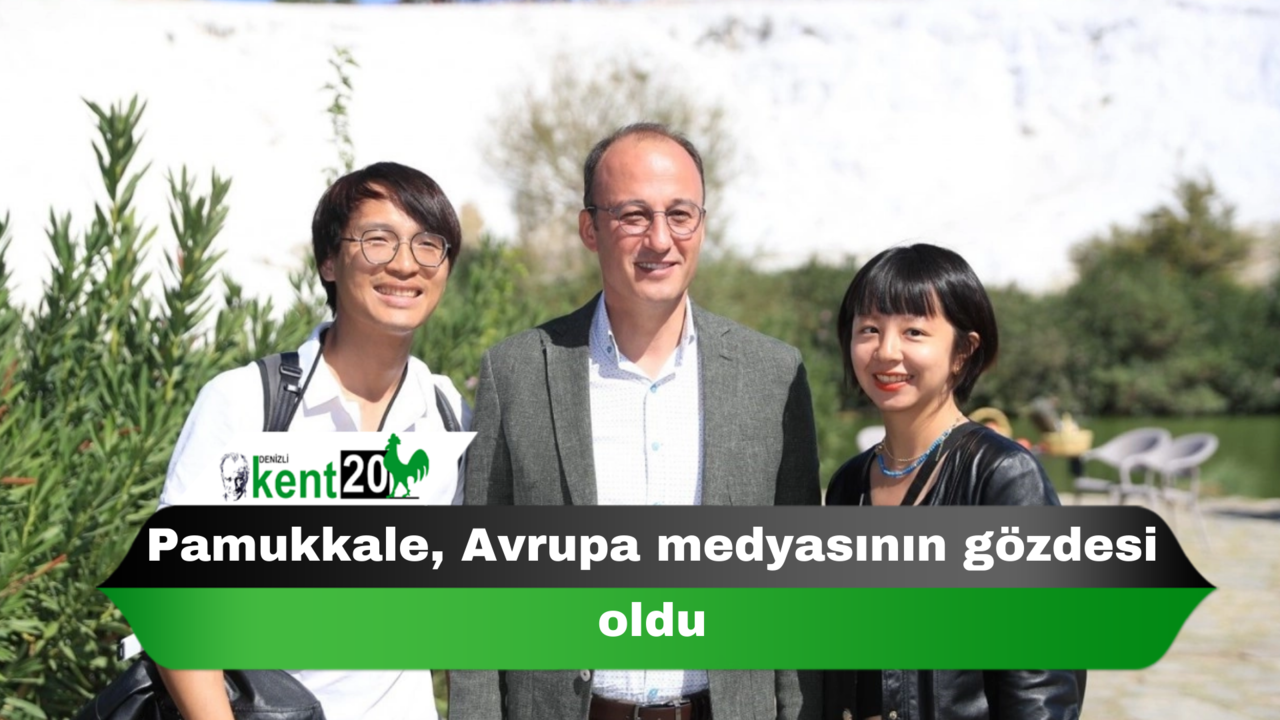 Pamukkale, Avrupa medyasının gözdesi oldu