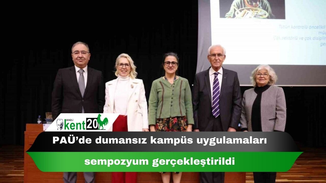 PAÜ’de dumansız kampüs uygulamaları sempozyum gerçekleştirildi