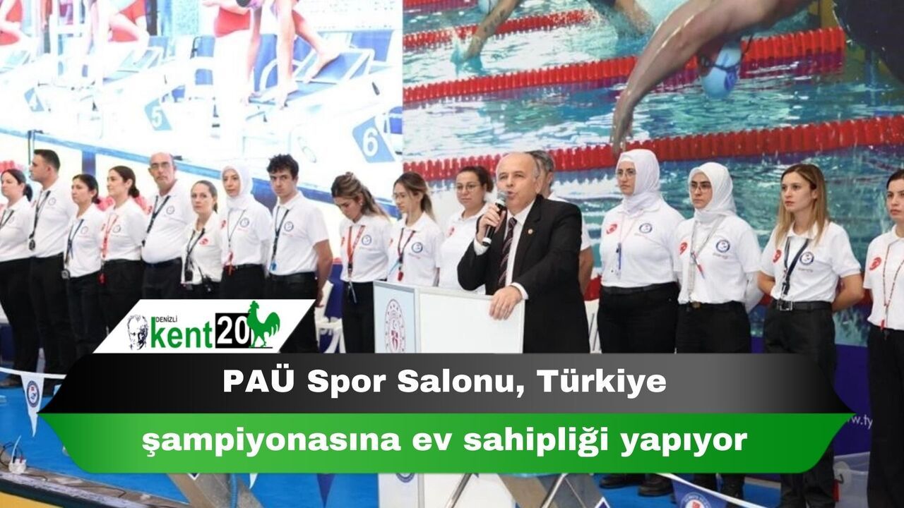 PAÜ Spor Salonu, Türkiye şampiyonasına ev sahipliği yapıyor