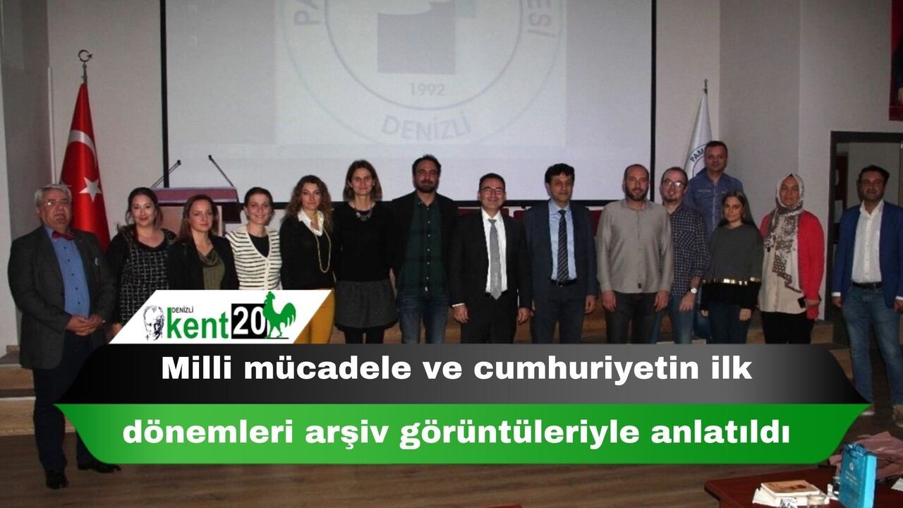Milli mücadele ve cumhuriyetin ilk dönemleri arşiv görüntüleriyle anlatıldı