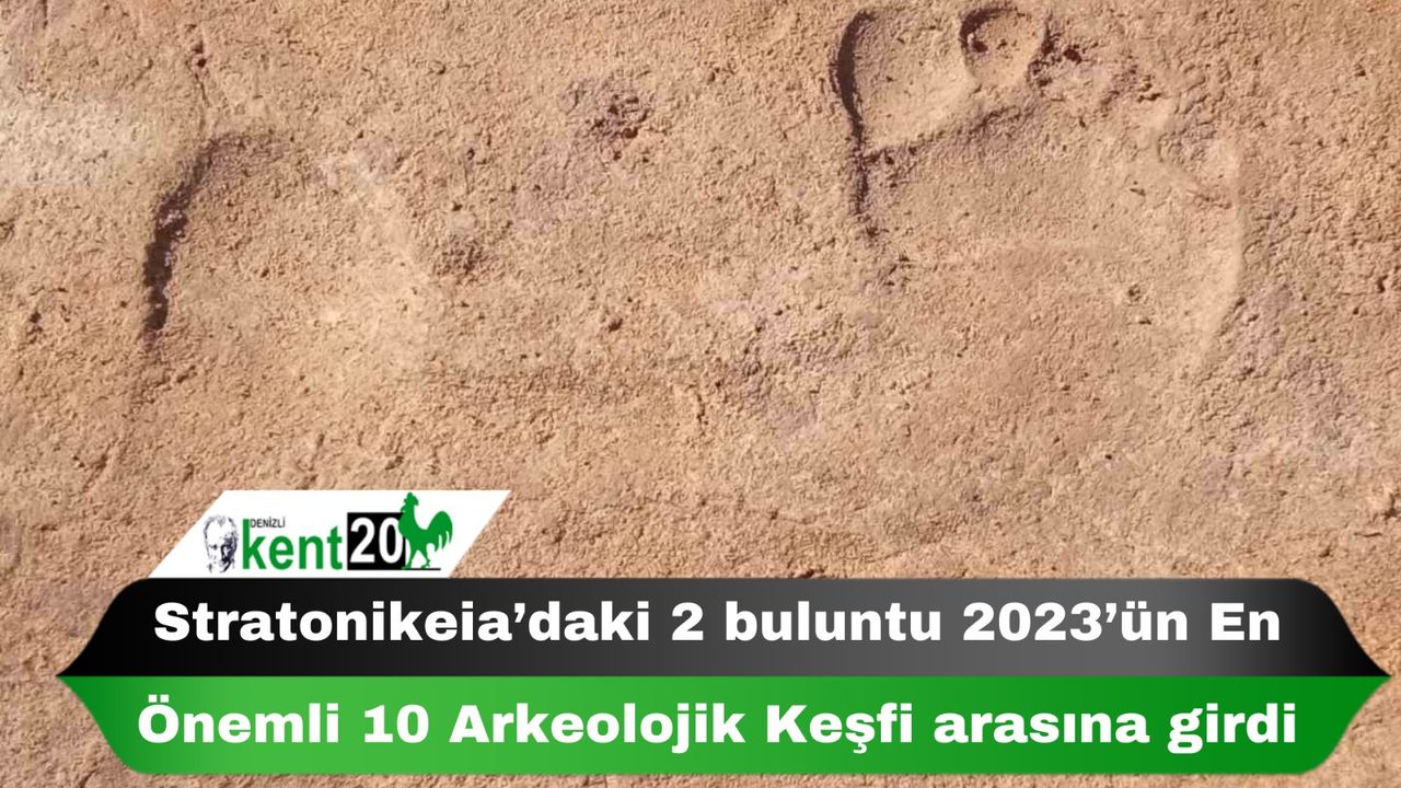 Stratonikeia’daki 2 buluntu 2023’ün En Önemli 10 Arkeolojik Keşfi arasına girdi