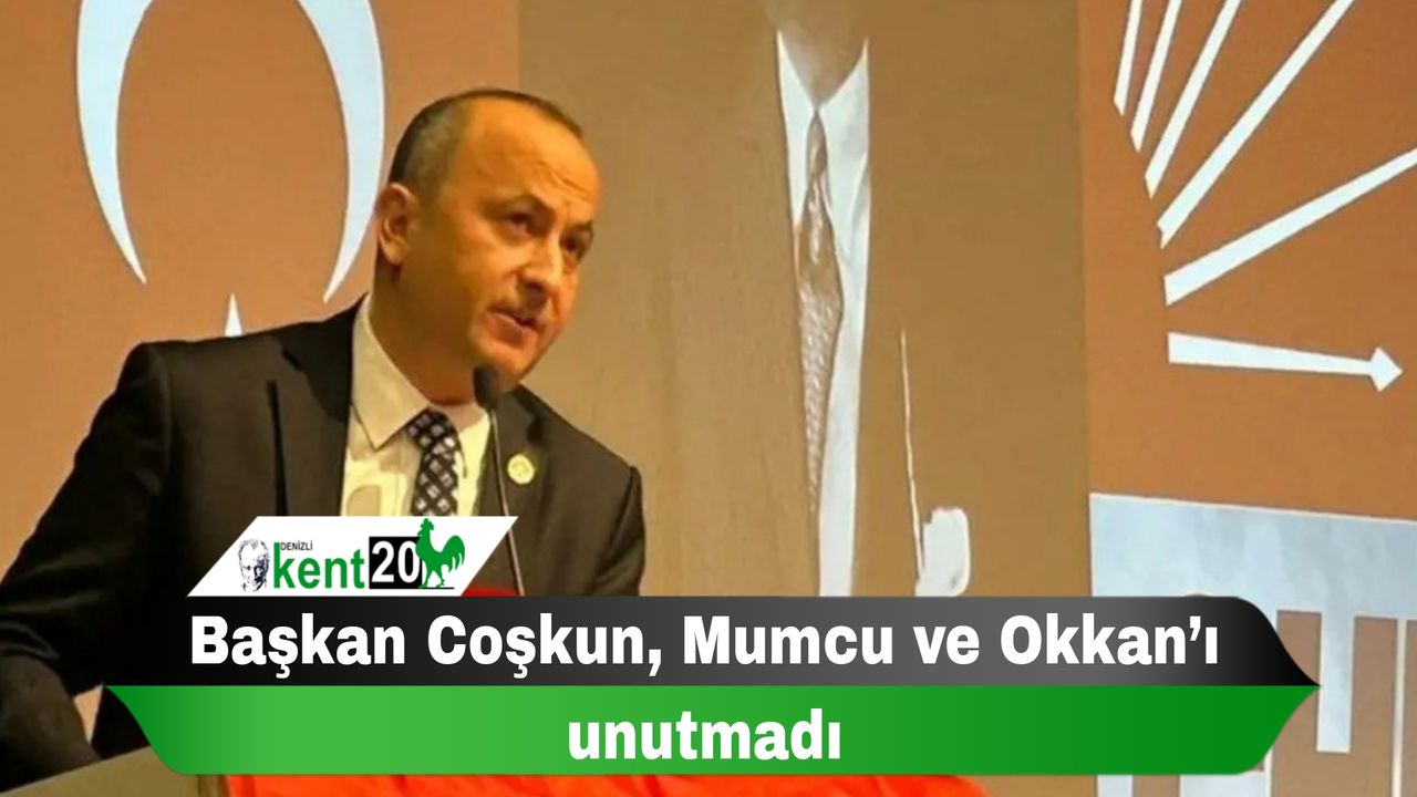 Başkan Coşkun, Mumcu ve Okkan’ı unutmadı