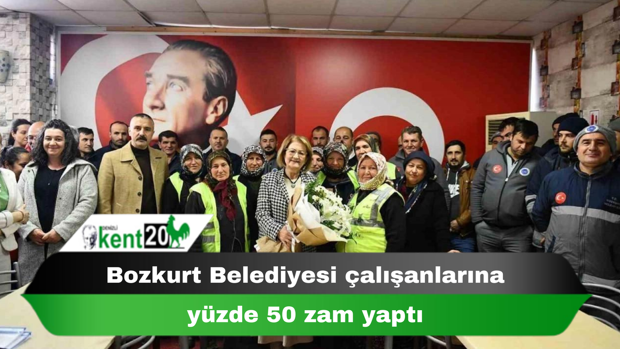 Bozkurt Belediyesi çalışanlarına yüzde 50 zam yaptı