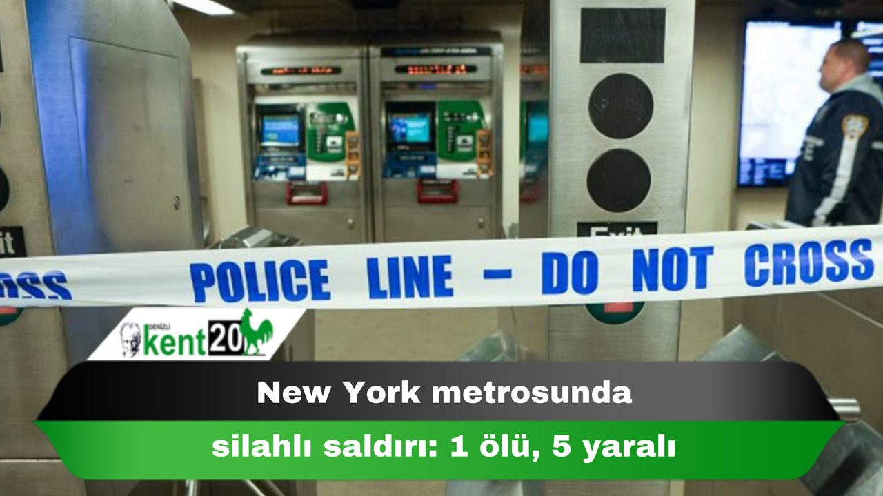 New York metrosunda silahlı saldırı: 1 ölü, 5 yaralı