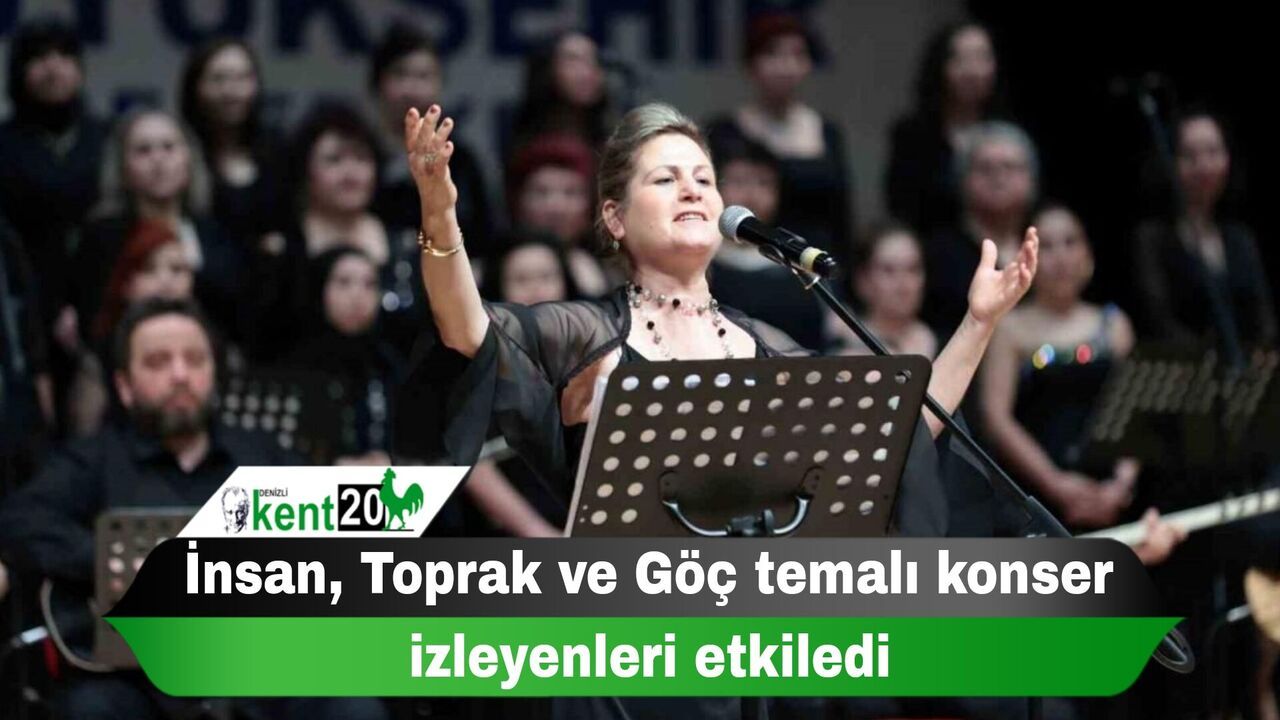 İnsan, Toprak ve Göç temalı konser izleyenleri etkiledi