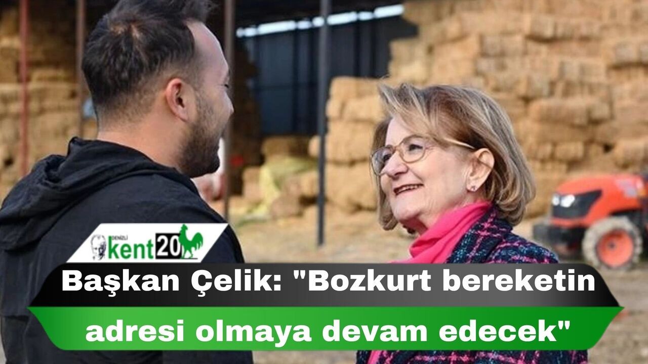 Başkan Çelik: "Bozkurt bereketin adresi olmaya devam edecek"