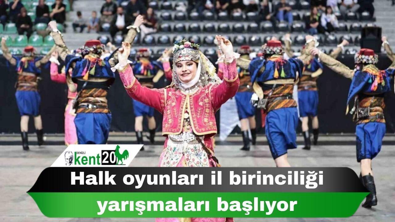 Halk oyunları il birinciliği yarışmaları başlıyor