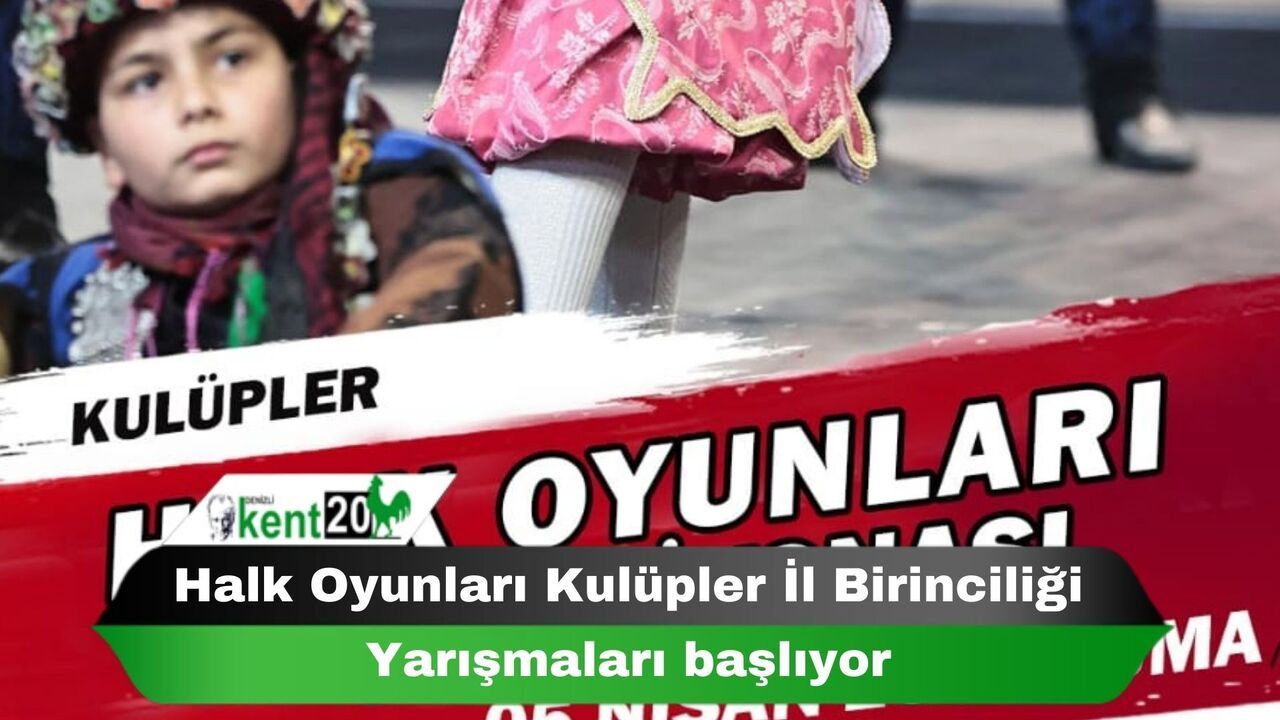 Halk Oyunları Kulüpler İl Birinciliği Yarışmaları başlıyor
