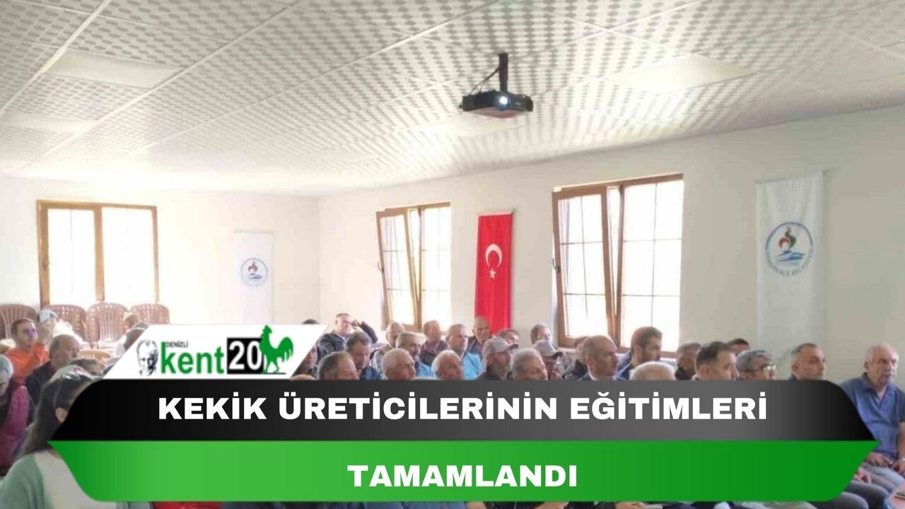Kekik üreticilerinin eğitimleri tamamlandı