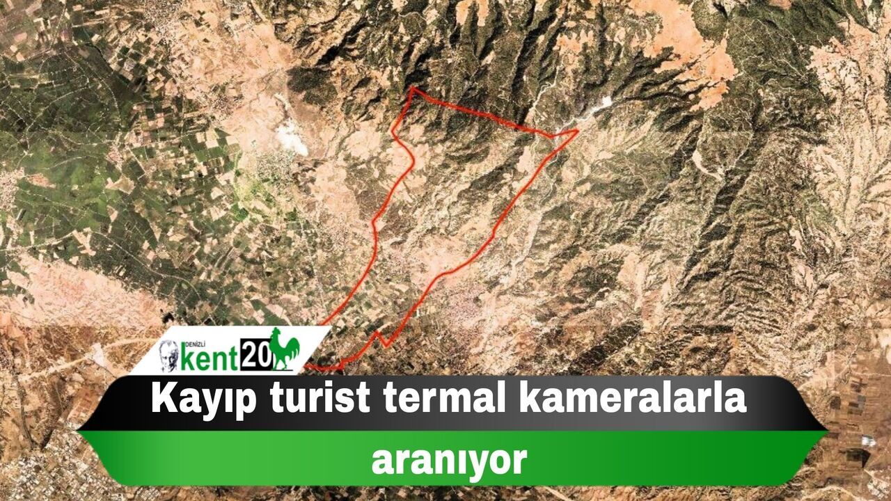 Kayıp turist termal kameralarla aranıyor