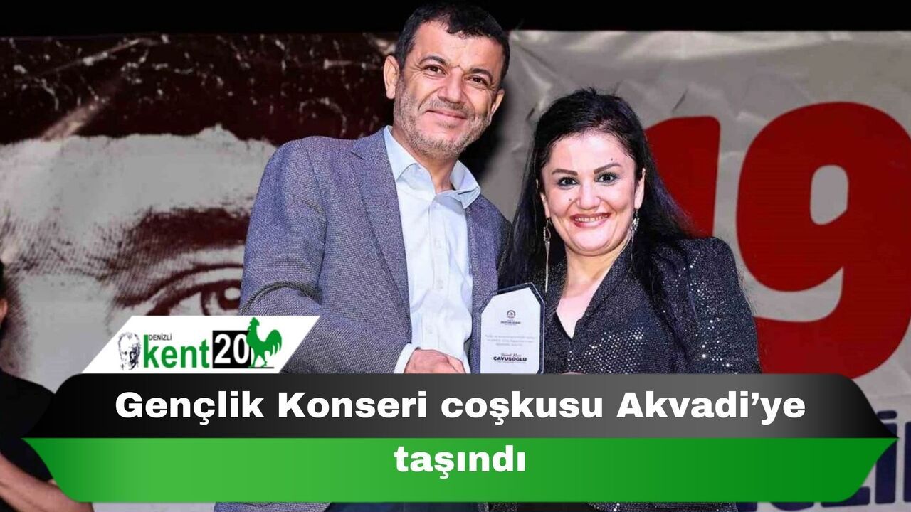 Gençlik Konseri coşkusu Akvadi’ye taşındı