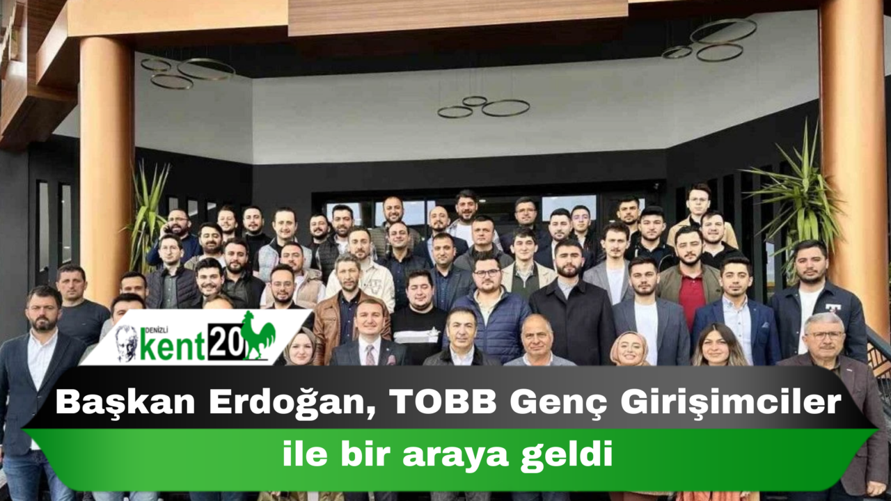 Başkan Erdoğan, TOBB Genç Girişimciler ile bir araya geldi
