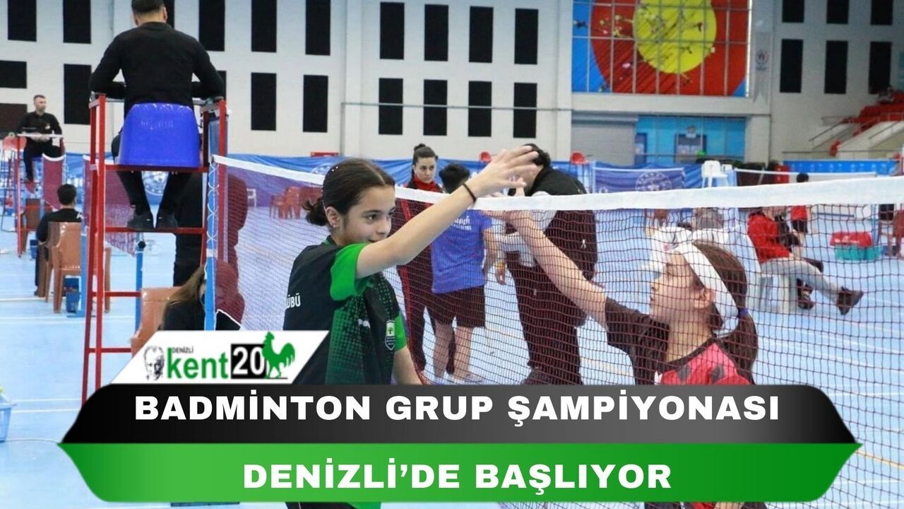 Badminton grup şampiyonası Denizli’de başlıyor