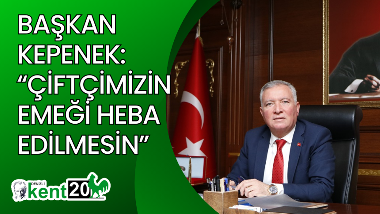 Başkan Yüksel Kepenek'ten Kiraz Üreticilerne Destek: "Çiftçimizin Emeği Heba Edilmesin"