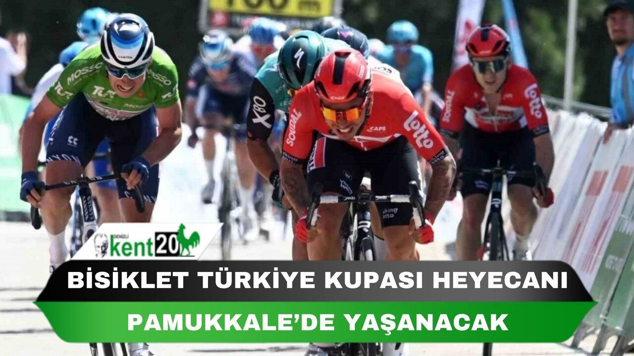 Bisiklet Türkiye Kupası heyecanı Pamukkale’de yaşanacak