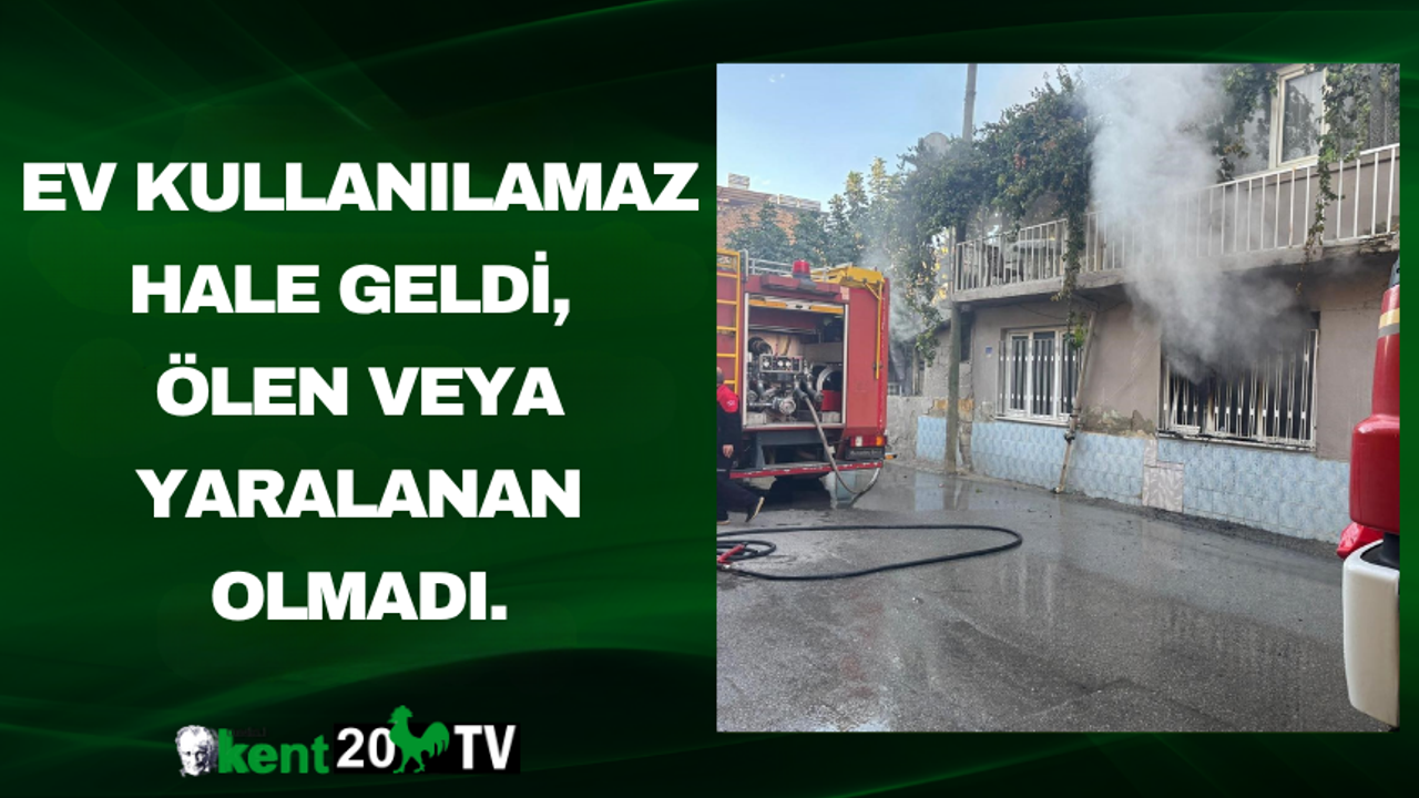 Ev kullanılamaz hale geldi, ölen veya yaralanan olmadı.