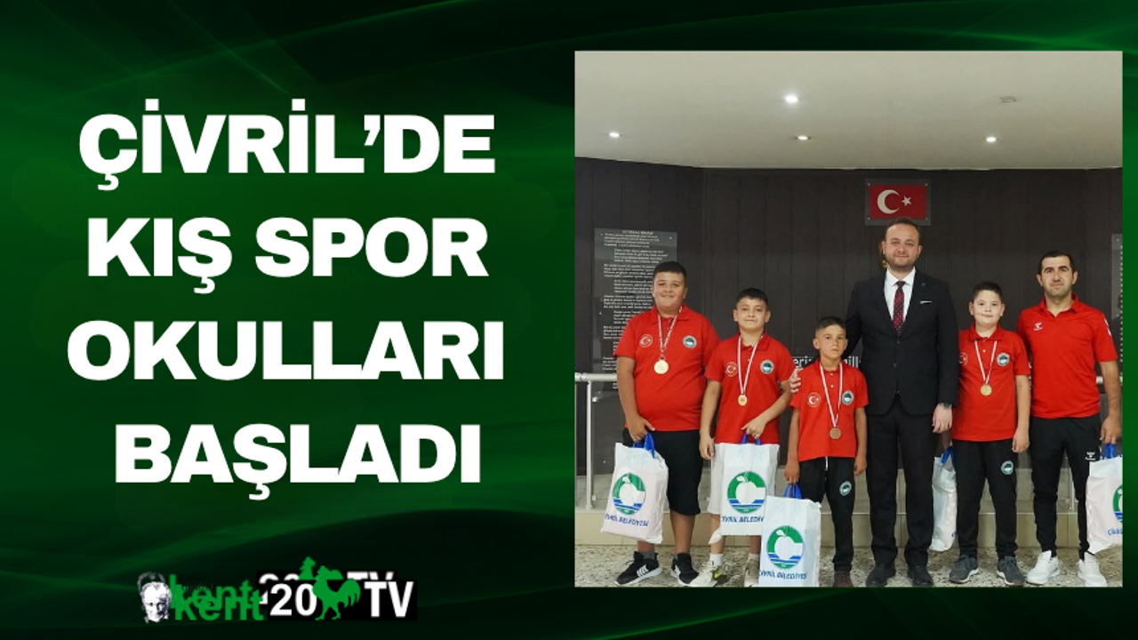 Çivril’de Kış Spor Okulları Başladı