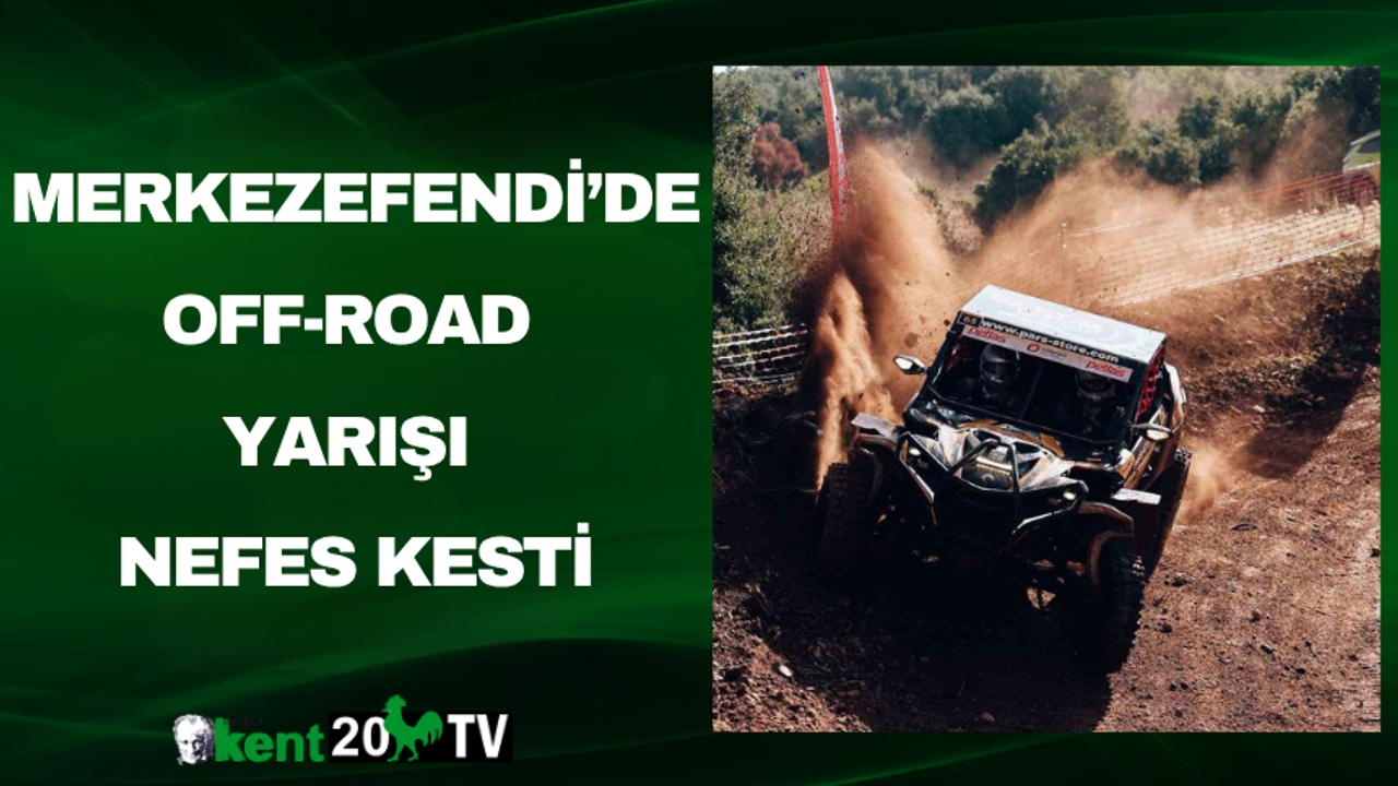 Merkezefendi’de Off-road Yarışı Nefes Kesti