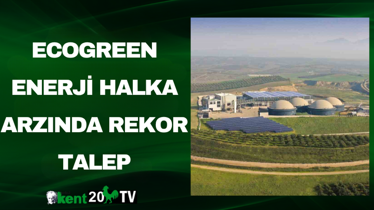 Ecogreen Enerji Halka Arzında Rekor Talep