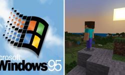 Minecraft dünyasında Windows 95 kullanıldı!