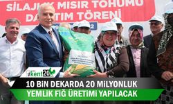 10 bin dekarda 20 milyonluk yemlik fiğ üretimi yapılacak