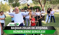 Başkan Zolan ok atışında hünerlerini sergiledi