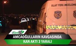 Amcaoğulların kavgasında kan aktı; 3 yaralı