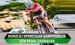 Denizlili sporcular şampiyonluk için pedal çevirecek