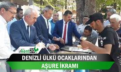 Denizli Ülkü Ocaklarından aşure ikramı