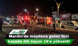 Mardin'de meydana gelen feci kazada ölü sayısı 19'a yükseldi