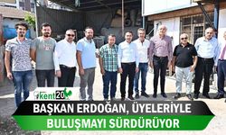 Başkan Erdoğan, üyeleriyle buluşmayı sürdürüyor