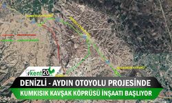 Denizli - Aydın Otoyolu projesinde Kumkısık Kavşak Köprüsü inşaatı başlıyor