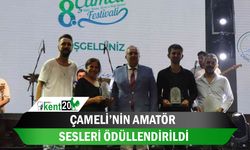 Çameli’nin amatör sesleri ödüllendirildi