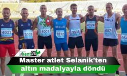 Master atlet Selanik’ten altın madalyayla döndü
