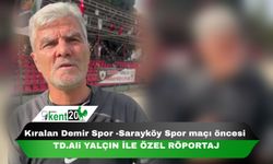 Kıralan Demir Spor -Sarayköy Spor maçı öncesi TD.Ali YALÇIN İLE ÖZEL RÖPORTAJ